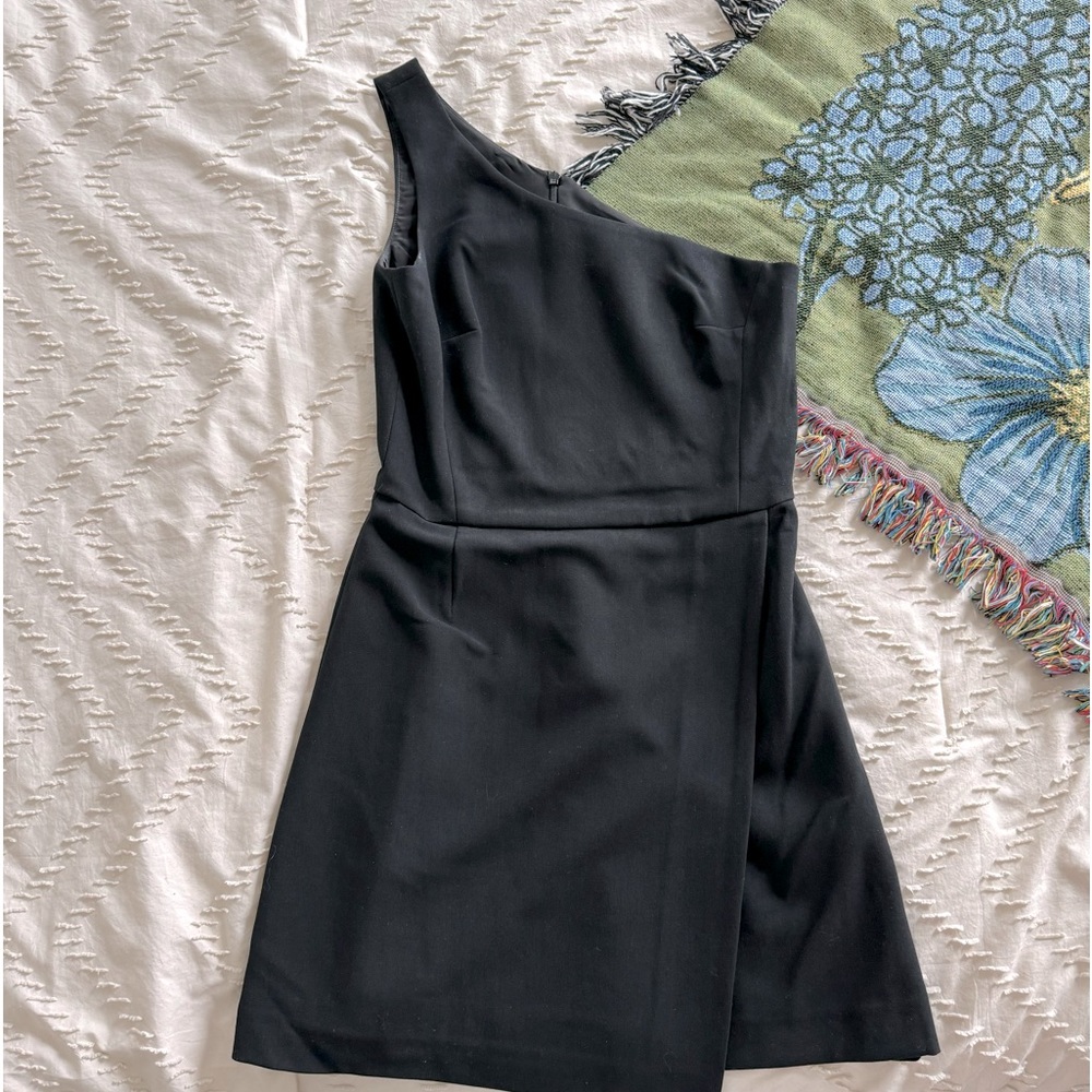 French Connection One-Shoulder Dress